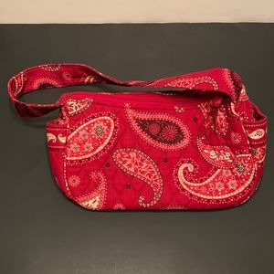 Vera Bradley Red Bandana Shoulder Bag